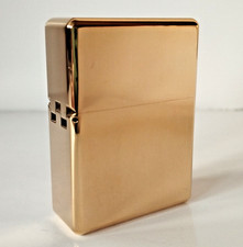 Zorro 912s Polished Brass Lighter - 210g Case & Heavy Duty Hinge picture