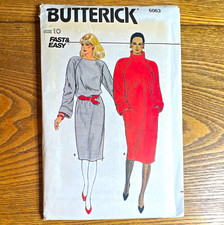 Butterick Vintage Original 6063 Fast & Easy Women’s Dress Sewing Pattern 10 picture