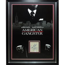 American Gangster Full-Size Movie Poster Deluxe Framed with Denzel Washington Au picture