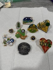 10 Vintage Kiwanis & Key Club Pins Lot Ventura Camarillo Division 42 CA picture