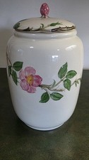 1966 Franciscan Desert Rose Cookie Jar 11
