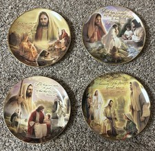 Greg Olsen Journey of Faith Bradford Exchange Collector Plates Set of 4 Jesus picture