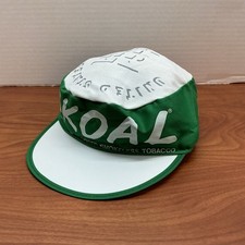 Vintage SKOAL Wintergreen Tobacco Painters Hat Cap One Size Green White picture