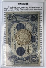 1875 French Hercule Third Republic 5-Francs (Steel) Coin REPLICA - R7 picture
