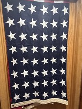 Vintage Valley Forge 48 Star American Flag WWII Era 5 x 9 Cotton USA Sewn picture