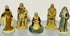 Wade The Camelot Collection 5pc Glazed Ceramic Arthur Merlin Lancelot Set picture