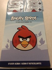 2012 ROVIO Entertainment - ANGRY BIRDS STICKER ALBUM  New with 10 Sticker packs picture
