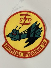 Vietnam War Era USAF 1st Special Operations Squadron Theater Made Goose Patch picture