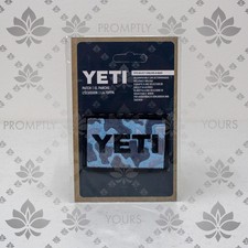 Rare New YETI Blue Camo Collectors Patch  LIMITED RELEASE UNOPENED SEALED picture