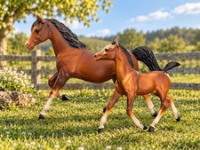 Vintage Breyer #124 Sugar Running Mare #134 Spice Running Foal Sugar & Spice Set picture