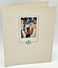 1941 MOANA HOTEL HONOLULU, HI DINNER MENU FOR SUNDAY JUNE 15TH PICTURES ON BACK picture