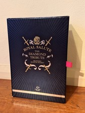 Royal Salute 21 Diamond Tribute Empty Presentation Box Case 700ml Rare picture