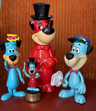 Huckleberry Hound Hollywood Calif Vintage Plastic Cartoon Figurine Lot (4) picture