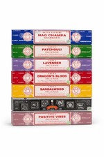 Satya Incense Gift Set Nag Champa, Super hit, Dragon's Blood, 15 g, Standard picture