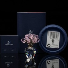 SWAROVSKI Figurine A Dozen Pink Roses 628343 picture