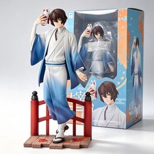 20cm Dazai Osamu Kimono Figure Bungo Stray Dogs PVC Anime Collectible picture