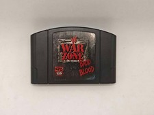 WWF WarZone Badd Blood Games Cartridge For Nintendo 64 Console US Fast Shipping picture