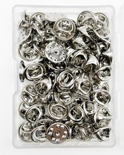 JIANYI Lock Pin Backs for Lapel Pins, 50 Pack picture