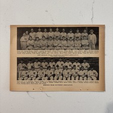 1933 New Orleans LA & Memphis TN Baseball Team Picture Rare Antique picture