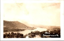 Brownsville PA Scenic Landscape Winding Monongahela River RPPC Postcard    42012 picture