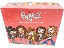 RARE Bratz Shoe (BOX ONLY) Collectible Fashion Footwear 33609 Black Char Jog picture