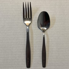 Vintage Atlantic Southeast Airlines Fork Spoon Flatware Silverware Teaspoon ASA picture