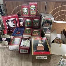 Vintage Hallmark Keepsake ornament lot of 17 picture