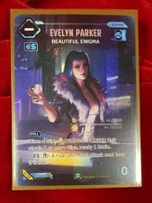 Evelyn Parker, Beautiful Enigma Iconic Legend B156 Cyberpunk TCG Beta picture