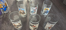 The Saturday Evening Post Set of 6 Norman Rockwell 12 oz Clear Glasses picture