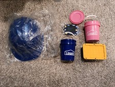 Lowe's Super Set, Kids Hardhat, Mini Keychain Drawer, Miro Tote, Pink &Blue Mini picture