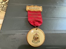 Arkansas 1910 Democratic State Convention Delegate Badge picture