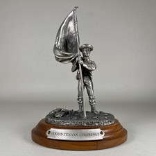 1996 Chilmark Hood’s Texans Color Sgt Civil War Pewter Chernak #95/2500 picture