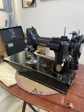 Singer Featherweight 221 Centennial 1951 Original Case & Attachments Tested picture