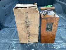 NOS ANTIQUE AMERICAN CYANAMID DYNAMITE BLASTING MACHINE PLUNGER ORIGINAL BOX picture