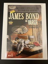James Bond #1 Cover I Midtown Exclusive Robert Hack Retro Novel Variant Cover picture