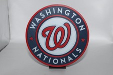 Washington Nationals 3D printed Logo Sign Wall Desk Shelf Art picture