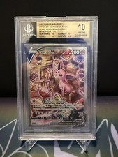 2021 Pokemon Sword & Shield Eevee Heroes Indonesian #81 Espeon V BGS 10 PRISTINE picture