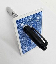 Marker Through Card Trick - Extreme Visual Magic - Easy to Perfom - Blue Edition picture