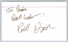 Richard Donner Autograph Signed Index Card Director Superman Goonies picture