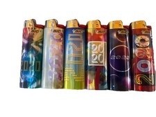 Rare Collectible Very Limited Release 2020 Bic Lighters 6 pack picture