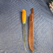 J. Marttiini Classic Fillet Knife 6 Inch Blade with Sheath Made In Finland picture