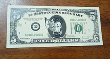 If Destruction Be Our Lot (2026) $5 Five Dollar Bill Promo- Image Comics picture