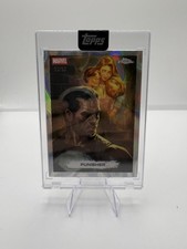 Topps 2026 Mint Marvel Topps Chrome Punisher SDCC-P 50/50 Ian McDonald Book End picture