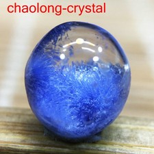 1.4Ct Very Rare NATURAL Beautiful Blue Dumortierite Quartz Crystal Pendant C525 picture