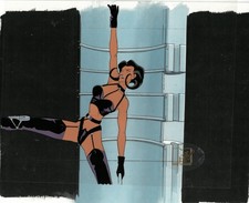Aeon Flux Original 90s Production Cel Animation Art Liquid Television Reaching picture