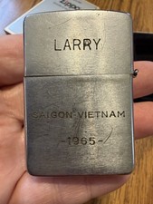 Vintage Vietnam War Zippo Lighter 1965 “LARRY” picture