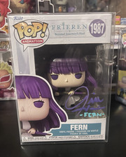 Funko Pop Animation Frieren: Beyond Journey's End Fern #1987 signed picture