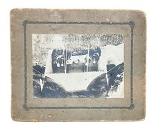 Antique 1890's Hart's Point Galway New York 1st Division Cabinet Photo Early picture