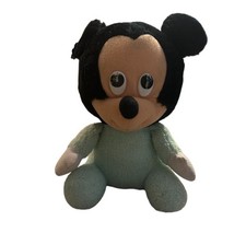 RARE Vintage Applause Disney Baby Mickey Mouse Stuffed Plush Doll Toy READ picture