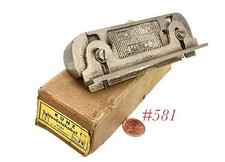 fine shape W German KUNZ 79 SIDE RABBET WOODWORKING plane w box picture